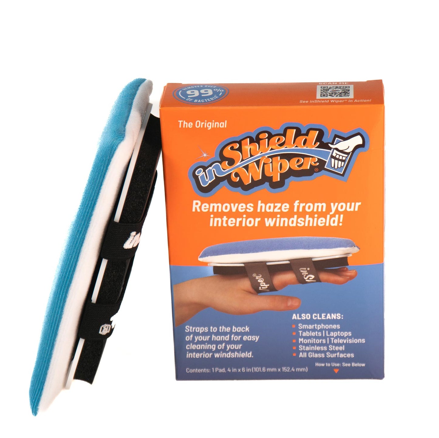 inShield Wiper, clean the inside of your windshield with ease